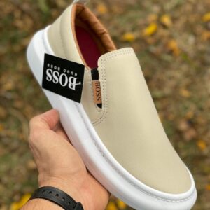 Iate em courino sintético Hugo Boss
