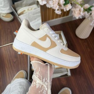 Nike Af1 Areia Nude Sola Clara