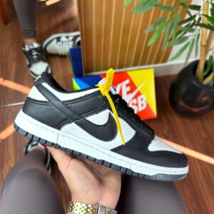 Nike Dunk Panda Luxo Cano Alto Preto Branco