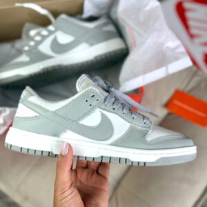 Nike Dunk Sb Branco Cinza