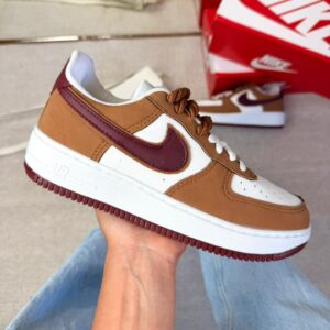 AF1 Caramelo E Vinho