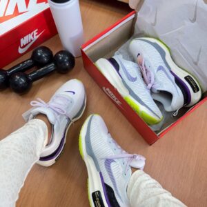 Nike Branco E Uva Pink