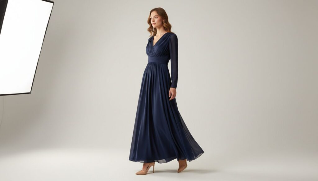 Que cor de sapato combina com vestido azul marinho: guia prático
